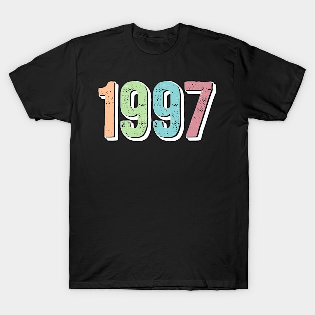 1997 BIRTH YEAR T-Shirt by ithacaplus